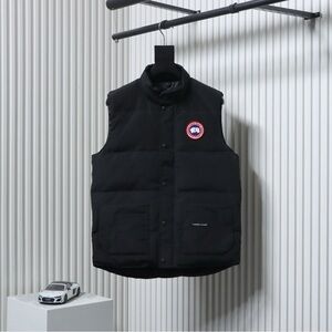 Canada Goose Black Quilted Vest